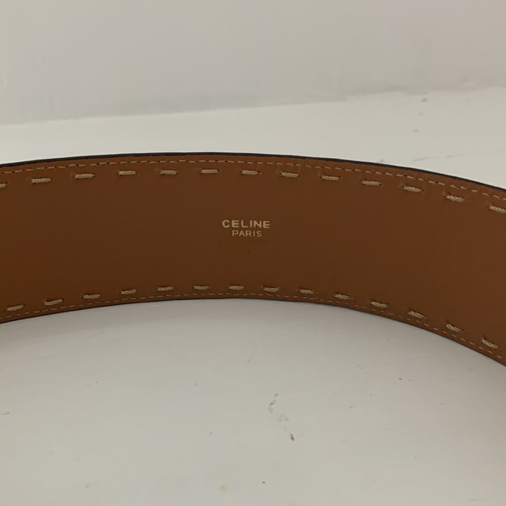 Celine vintage black belt - Picture 4 of 7